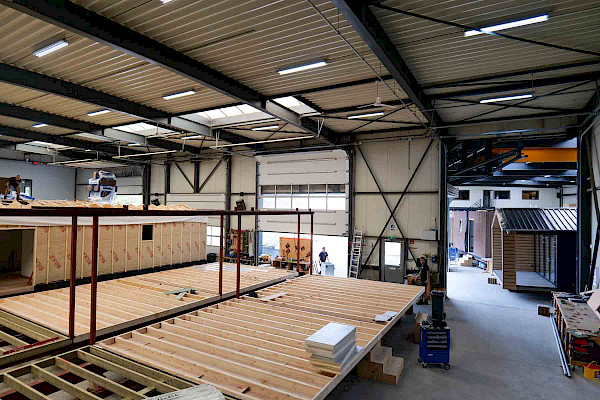 De Bergjes Chalet & Caravans mobile home factory-21