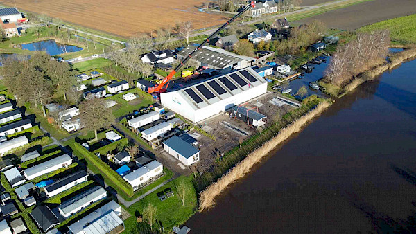 4 Riverlodges voor camping Markdal | De Bergjes-1