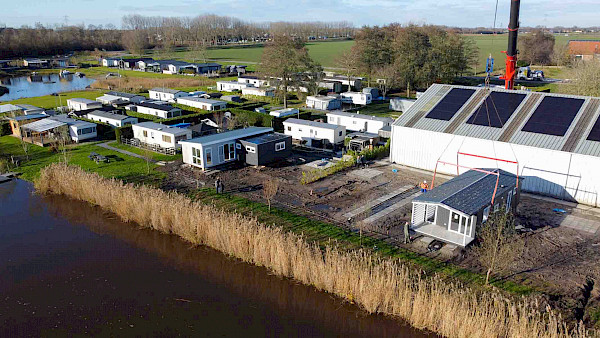 4 Riverlodges voor camping Markdal | De Bergjes-2