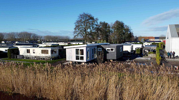 4 Riverlodges voor camping Markdal | De Bergjes-8