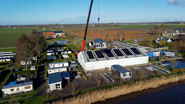 4 Riverlodges voor camping Markdal | De Bergjes-9