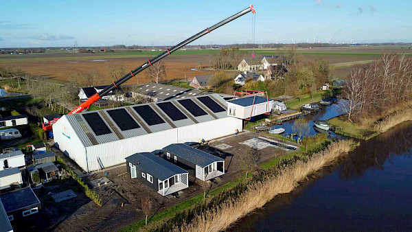 4 Riverlodges voor camping Markdal | De Bergjes-10