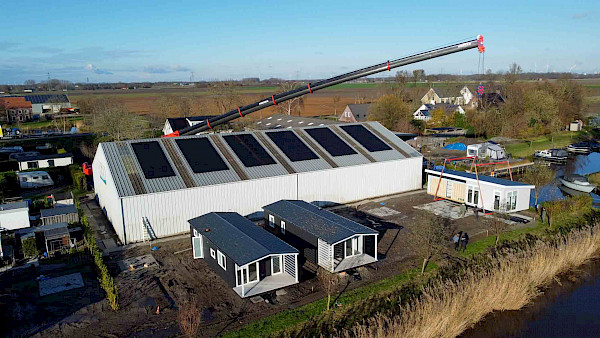 4 Riverlodges voor camping Markdal | De Bergjes-11