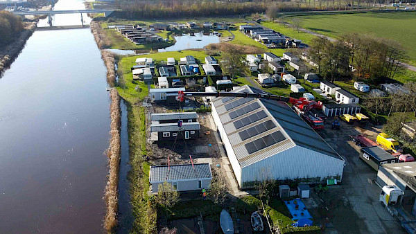 4 Riverlodges voor camping Markdal | De Bergjes-12