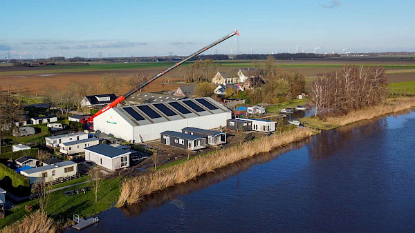 4 Riverlodges voor camping Markdal | De Bergjes-13